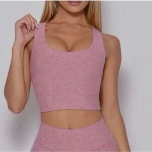 Bombshell Pink Bra Tank